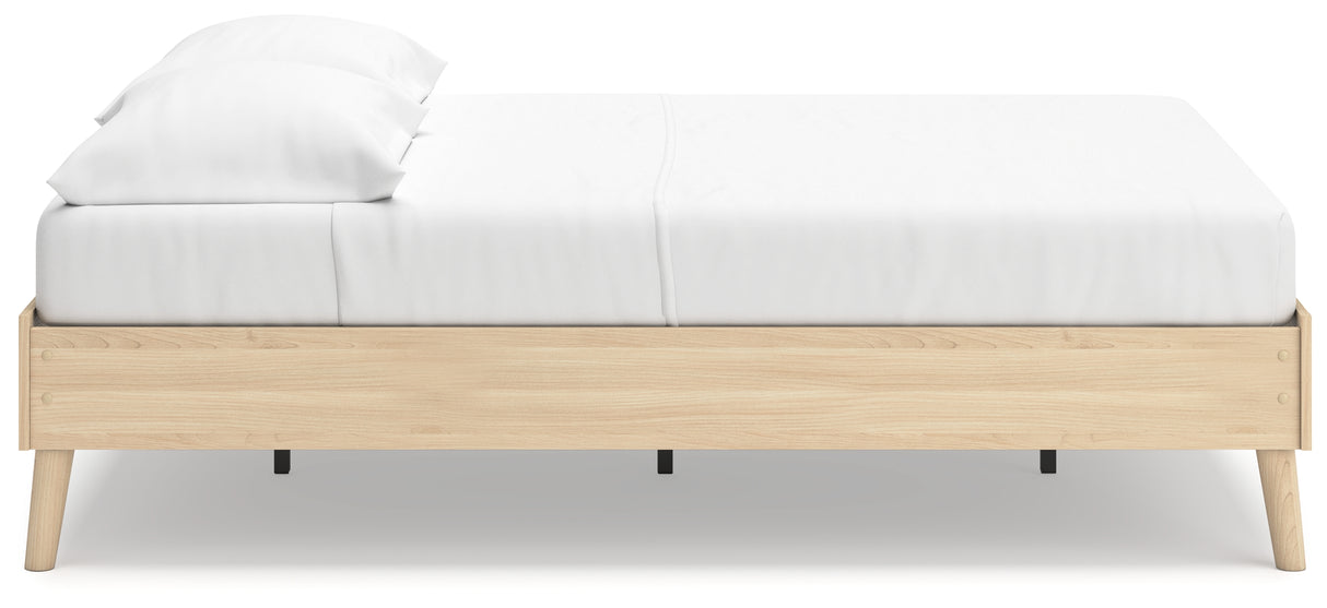 Cabinella Natural Full Platform Bed