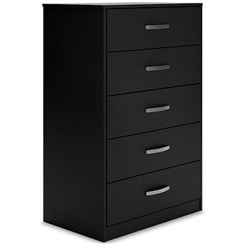 Finch Black Chest Of Drawers