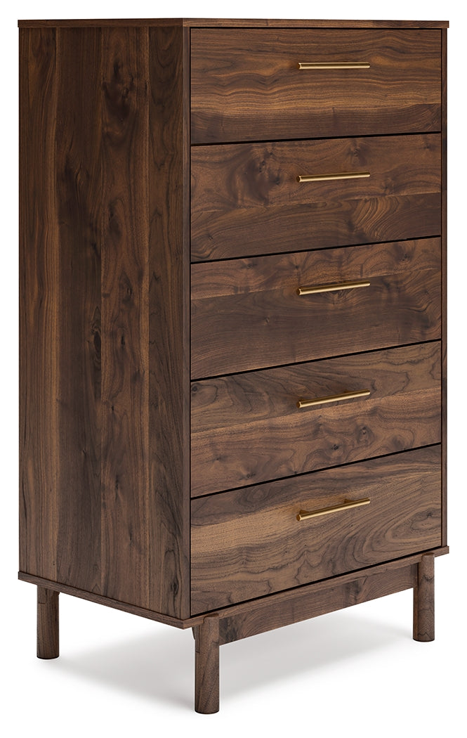 Calverson Mocha Chest Of Drawers