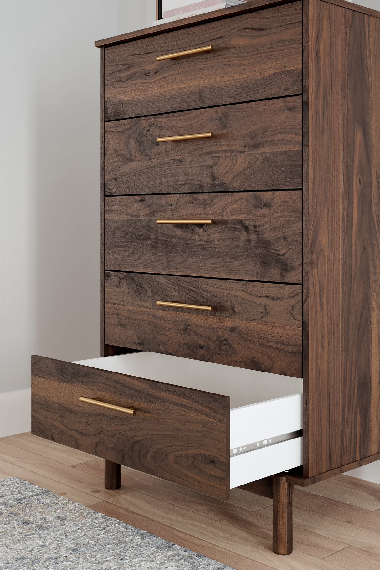Calverson Mocha Chest Of Drawers