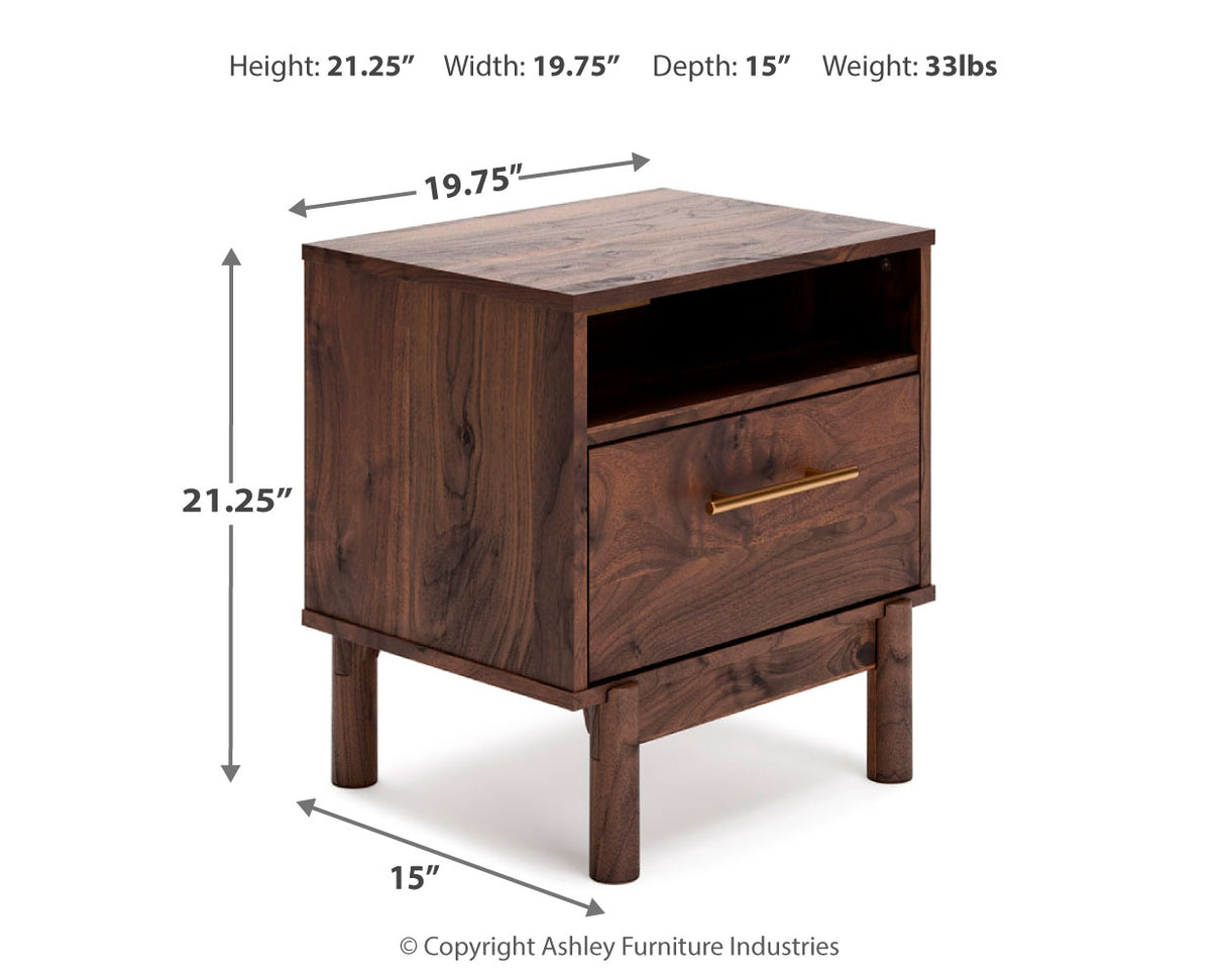 Calverson Mocha Nightstand