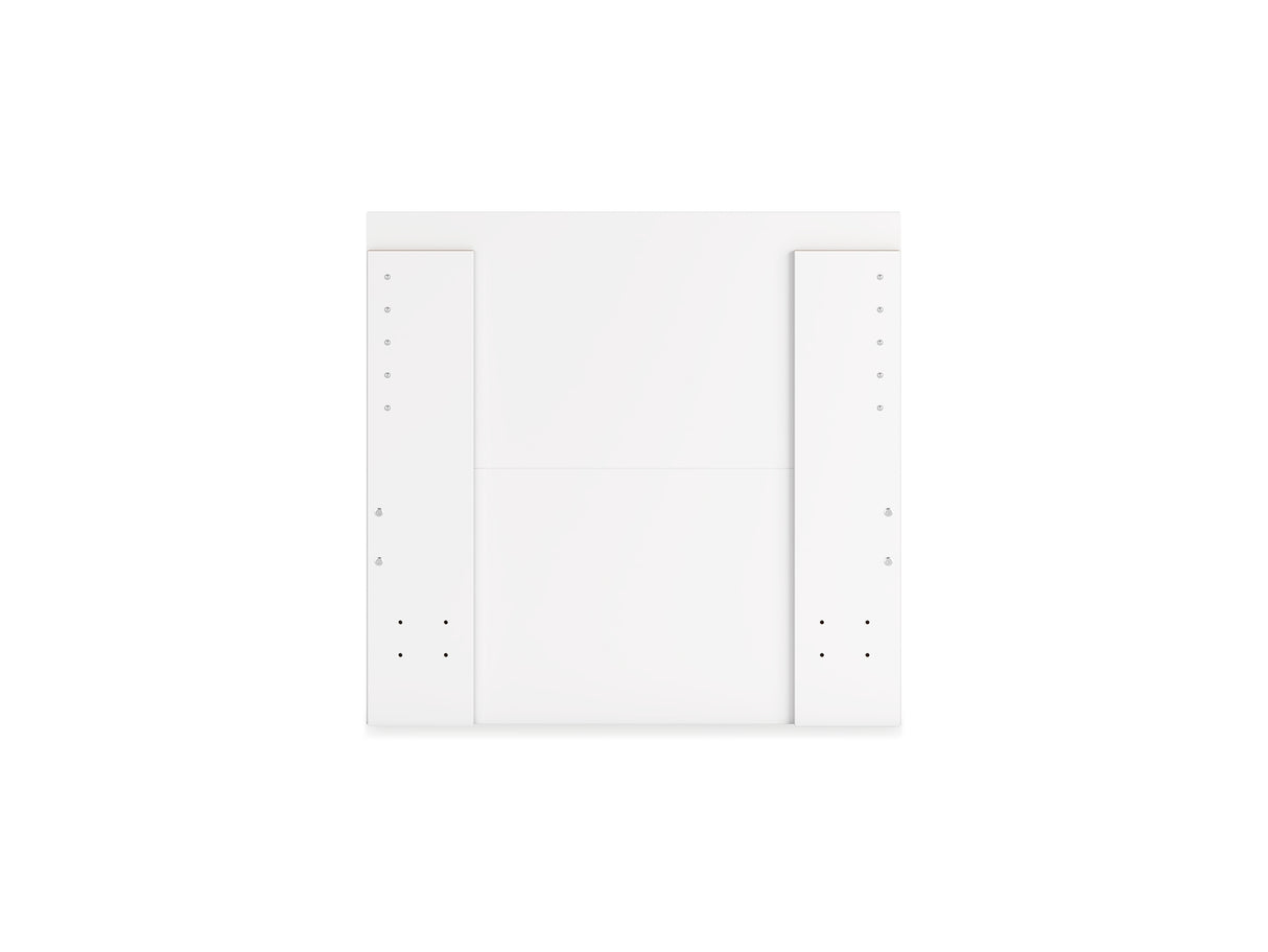 Onita White Twin Panel Platform Bed