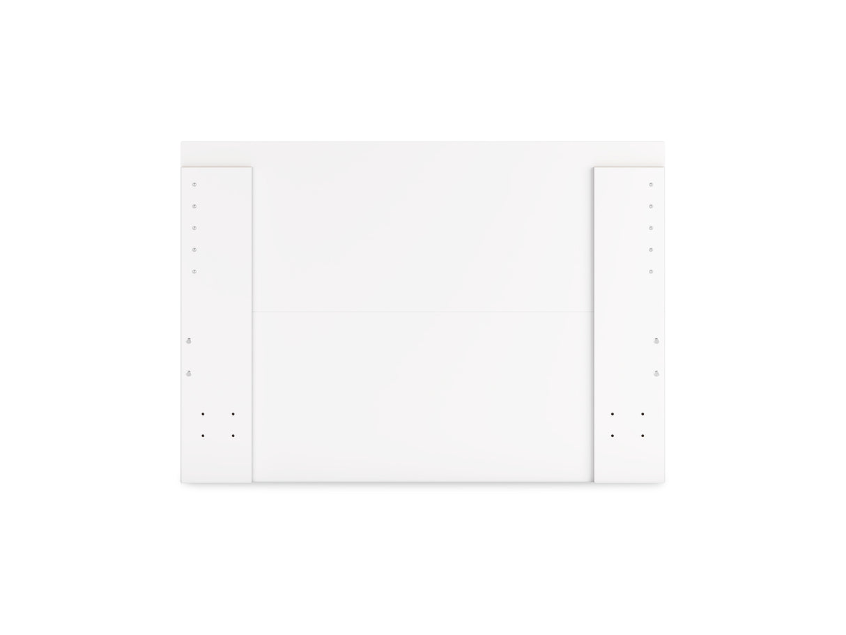 Onita White Full Panel Platform Bed