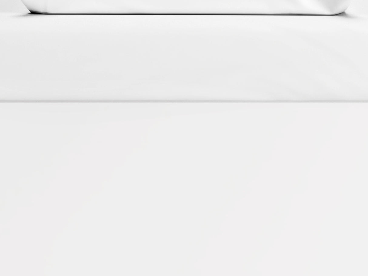 Onita White Twin Platform Bed With 1 Side Storage