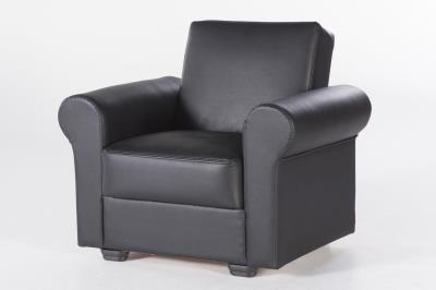 Floris Armchair (Santa Glory Black) 2 Pieces