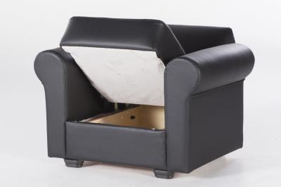 Floris Armchair (Santa Glory Black) 2 Pieces