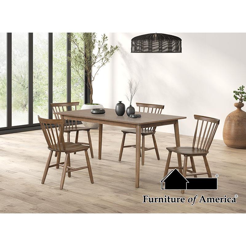 Beale Mid-Century Modern Dining Table