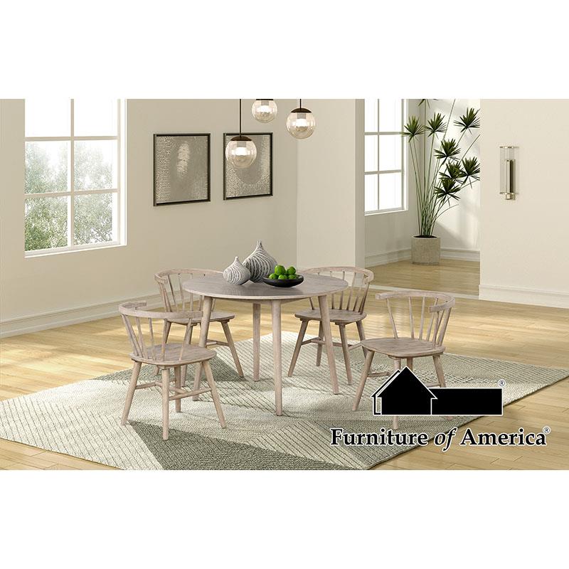 Yate Mid-Century Modern Dining Table