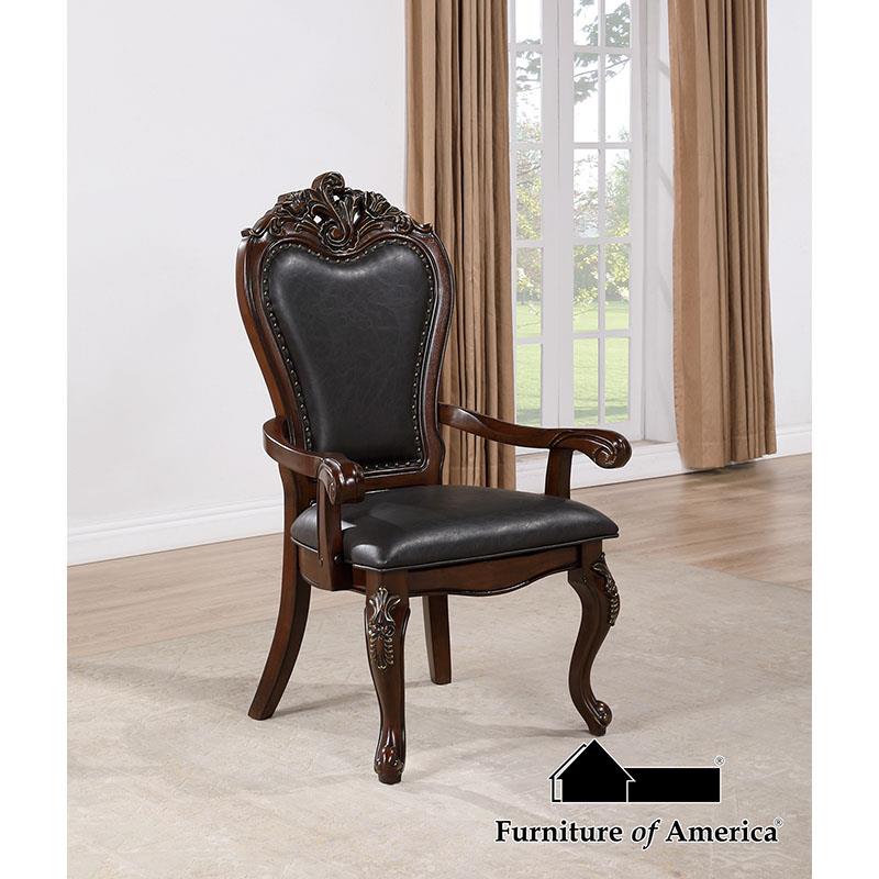 Manzanita Dark Cherry/Black Chair