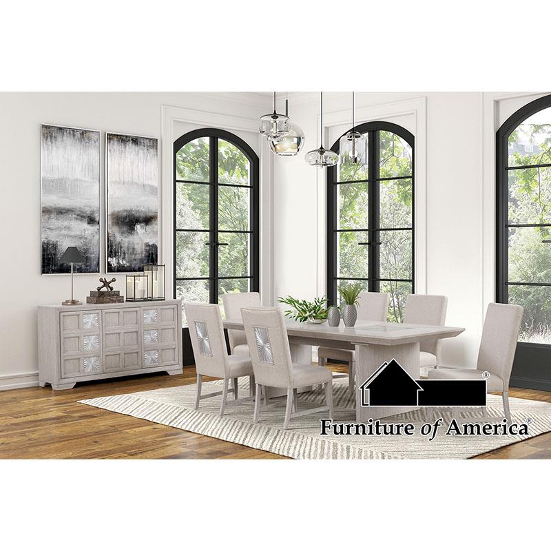 Argenthart Transitional Dining Table