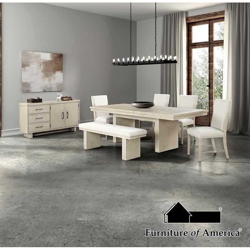 Hagerman Modern Farmhouse Dining Table