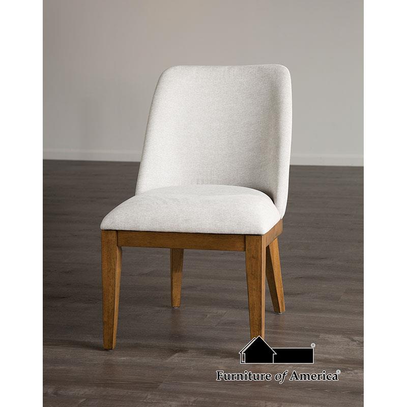 Mandal Chestnut/White Chair