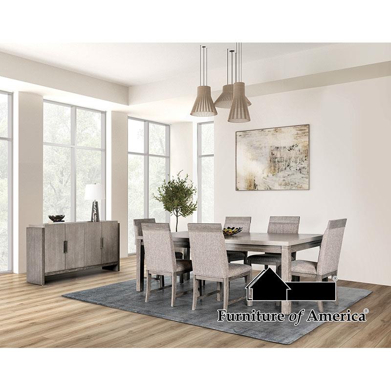 Vestby Gray/Stone Gray Dining Table