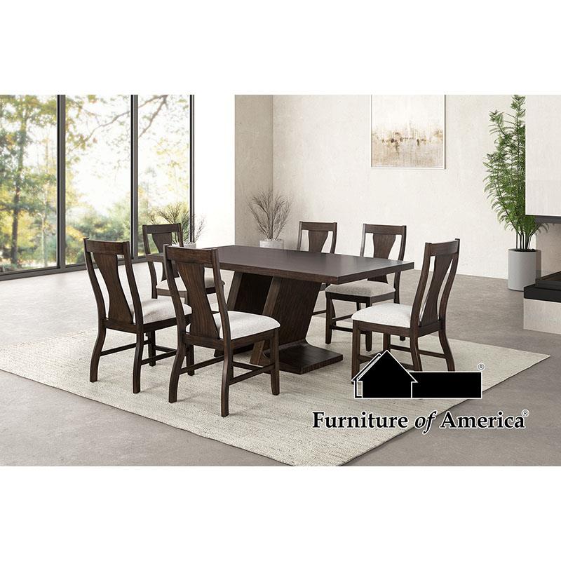 FM3600ES-T-7PC-1.jpg Espresso/Light Gray Dining Set