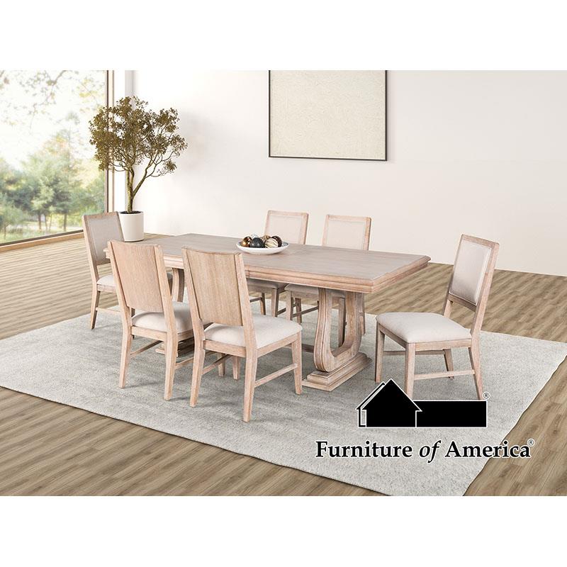 FM3601NT-T Natural/Beige Dining Table