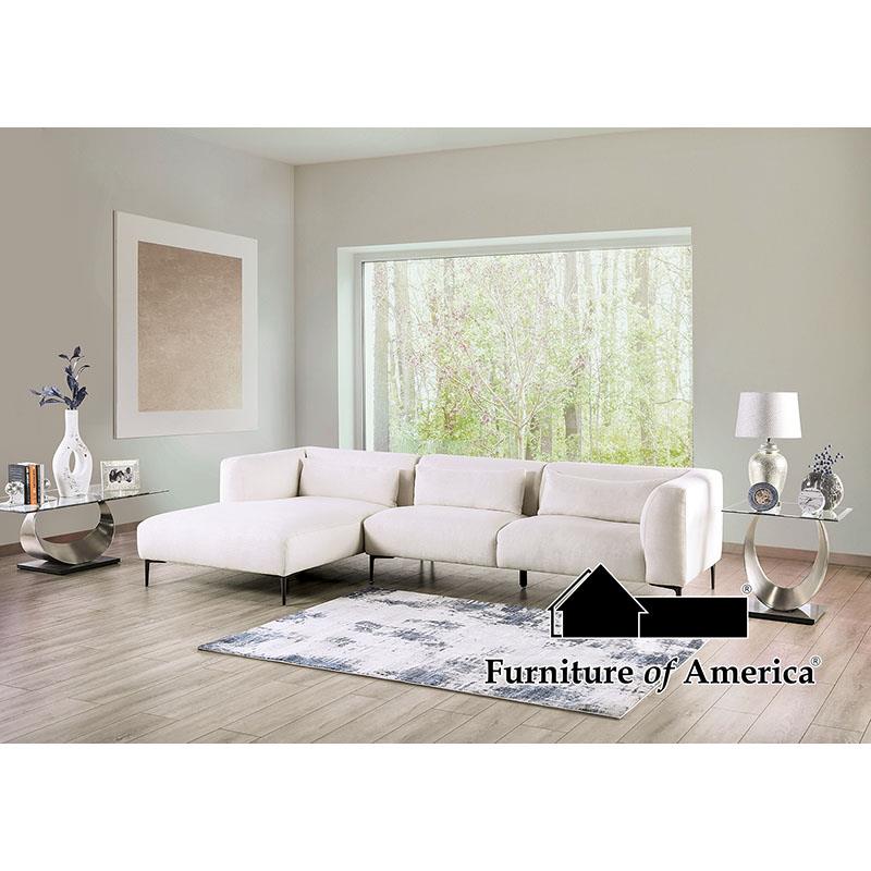 Paderborn Linen White Sectional