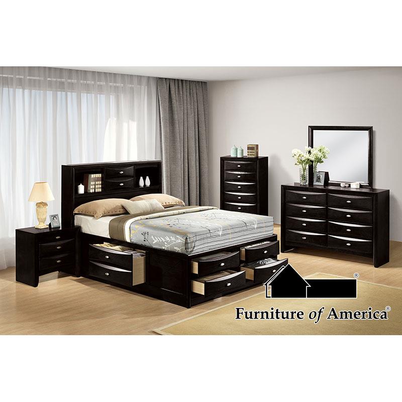 Zosimo Black Set 5 Piece Queen