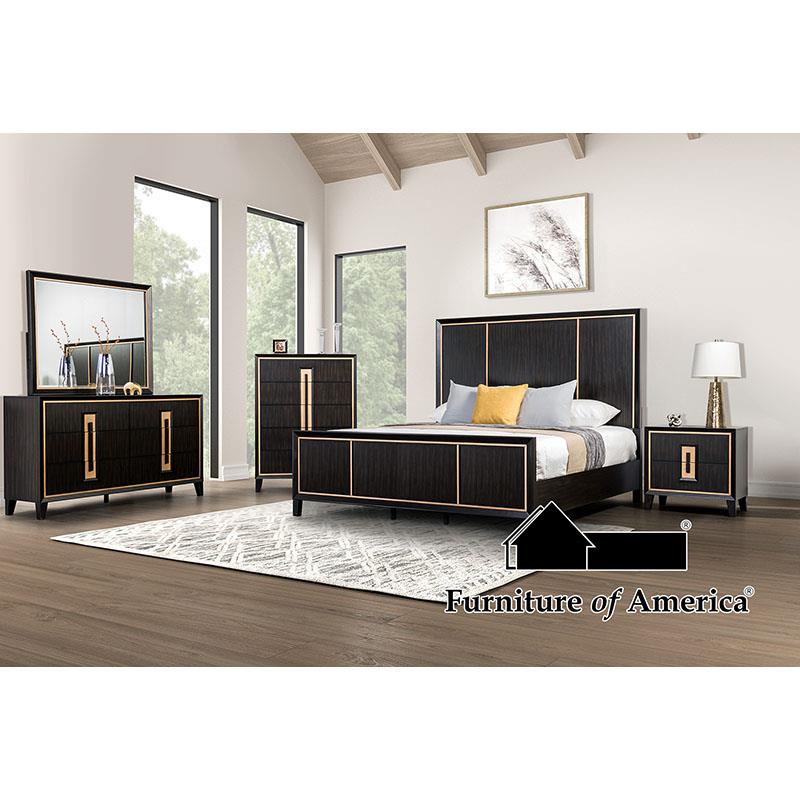 Kenyada Espresso Bedroom Set