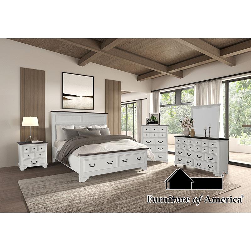 Hampstead Modern Farmhouse Bed