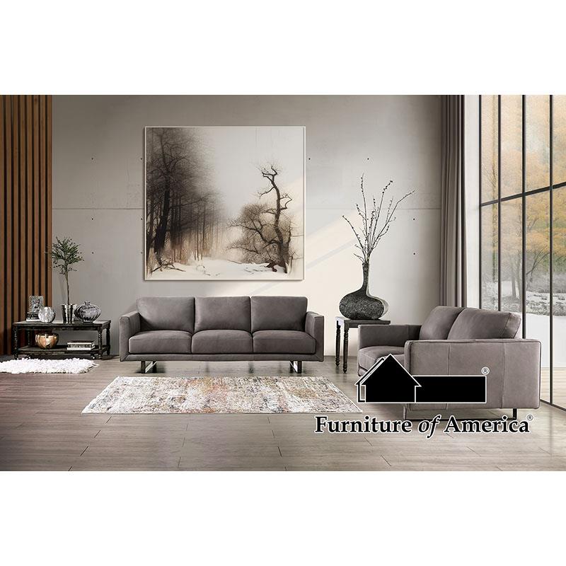 Mezzanotte Gray Sofa