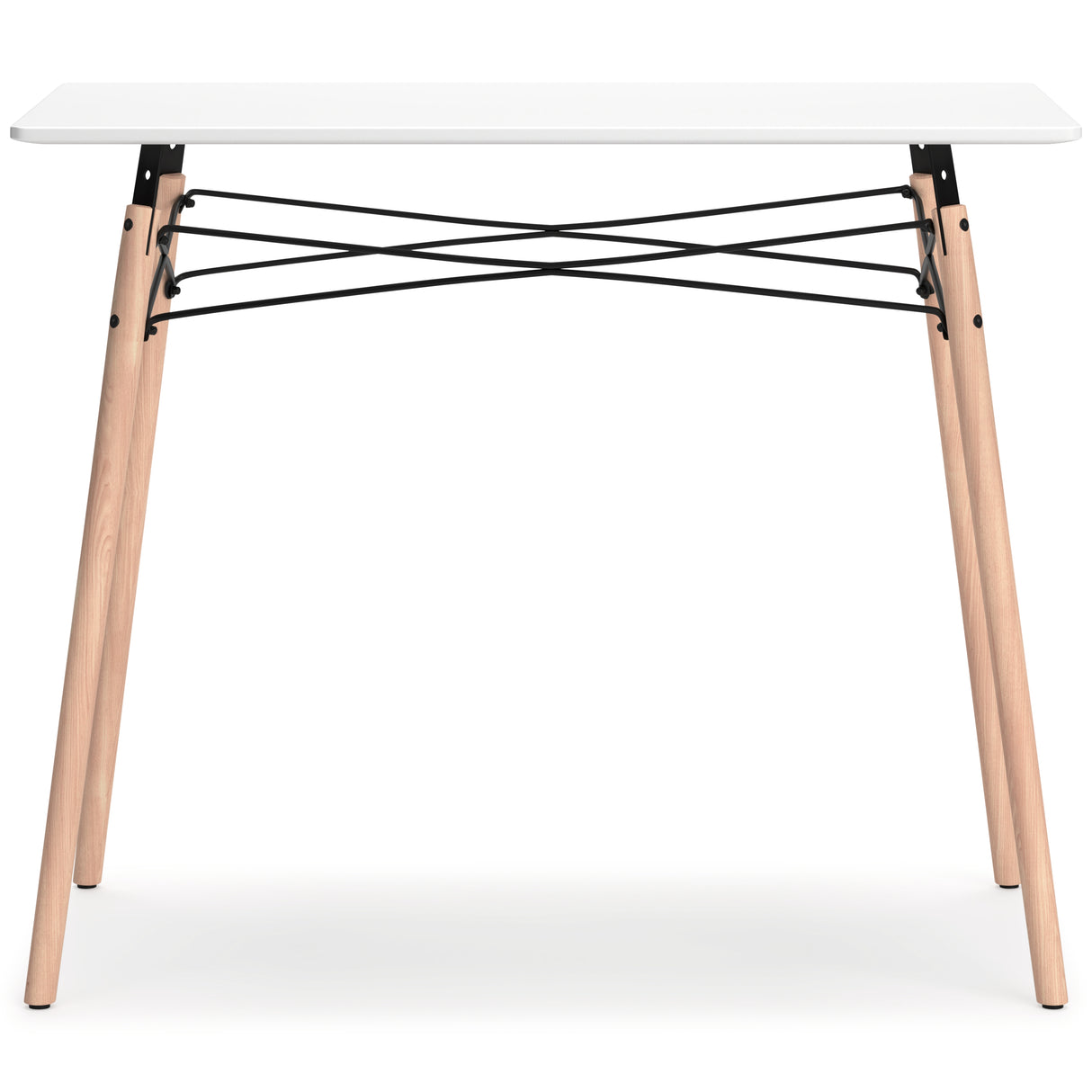 Jaspeni White/Natural Home Office Desk