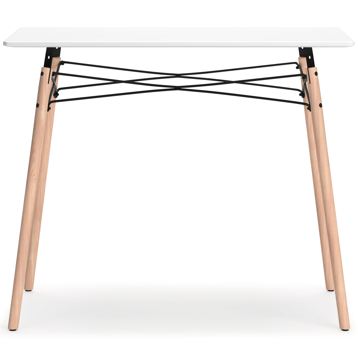 Jaspeni White/Natural Home Office Desk
