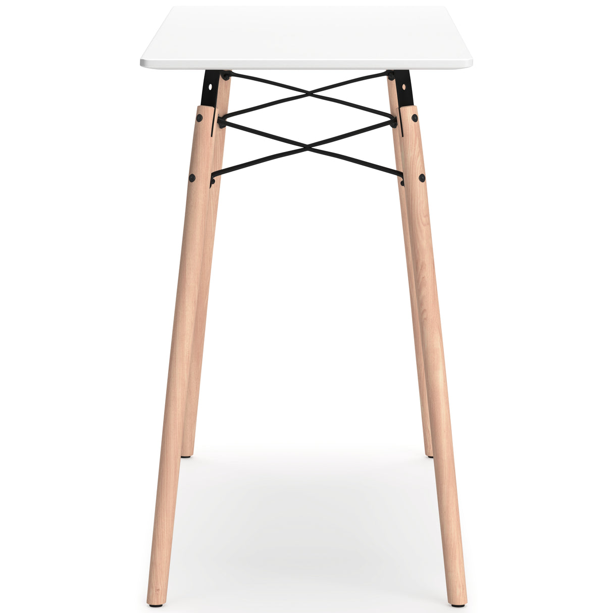 Jaspeni White/Natural Home Office Desk