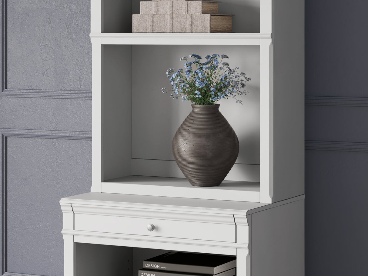 Kanwyn Whitewash Bookcase