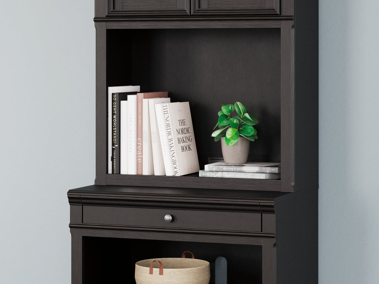 Beckincreek Black Bookcase