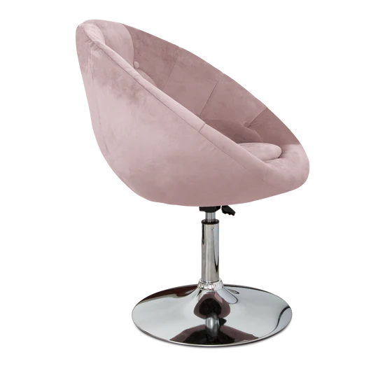 Antoinette Round Tufted Vanity Chair