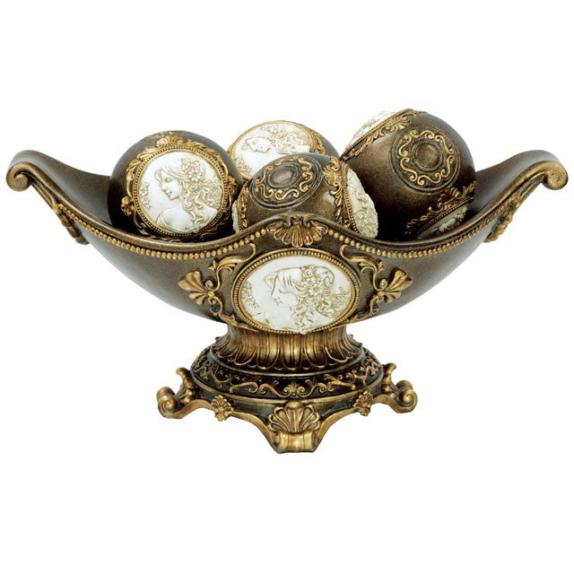 Sophia Bowl W/ Spheres (2/Box)
