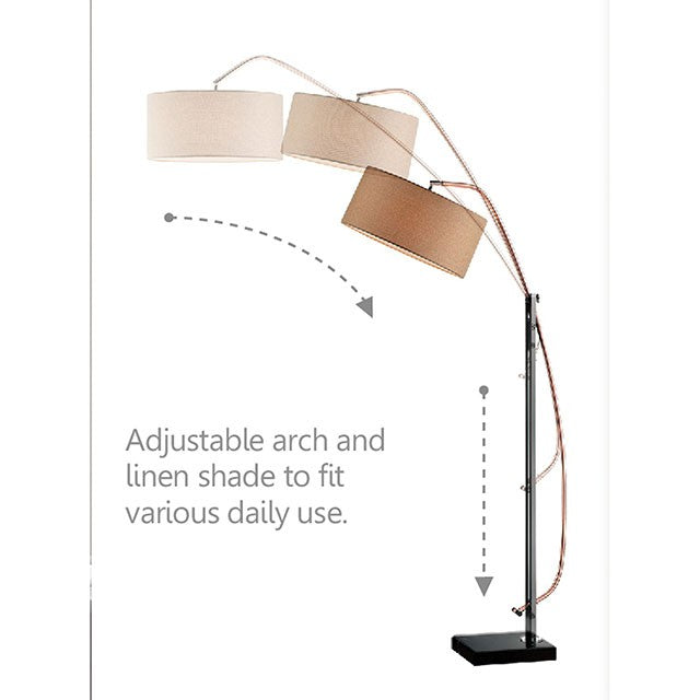 Lyla Adjustable Arch Lamp