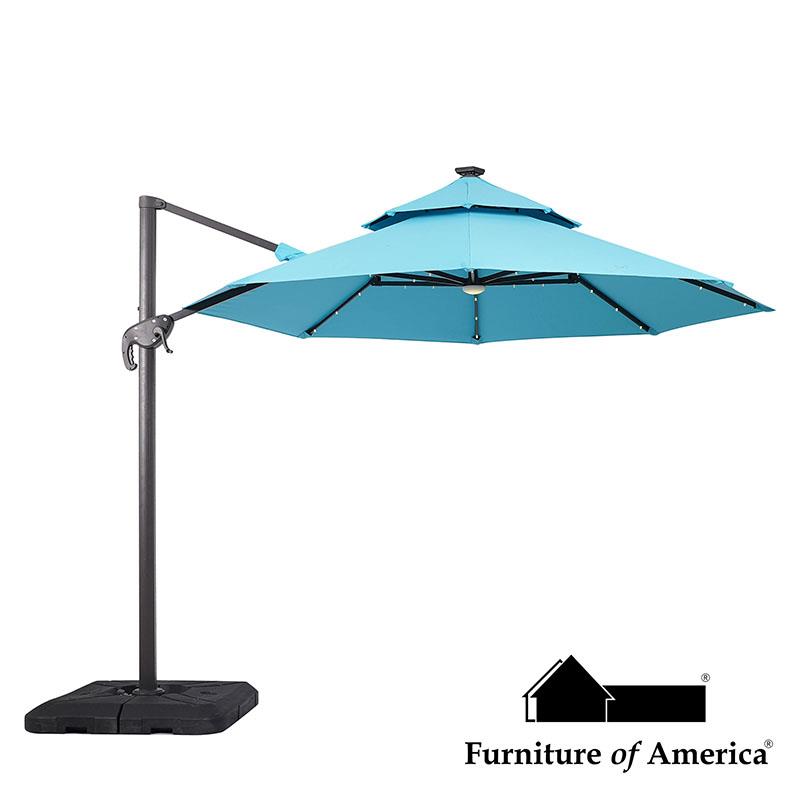 Nuti Teal Umbrella