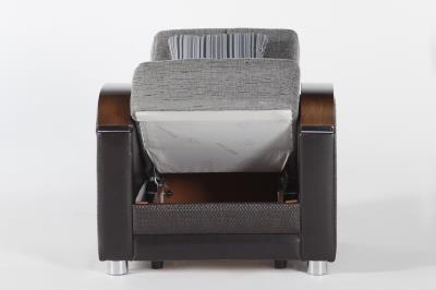 Luna Armchair Sleeper (Fulya Gray) 2 Pieces