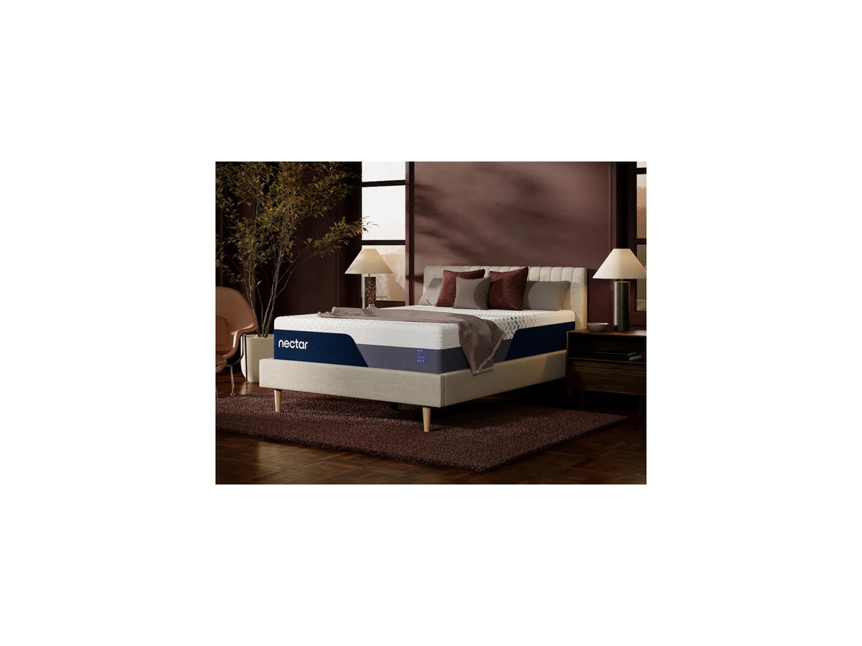 Nectar Luxe Memory Foam 5.1 White Twin Mattress