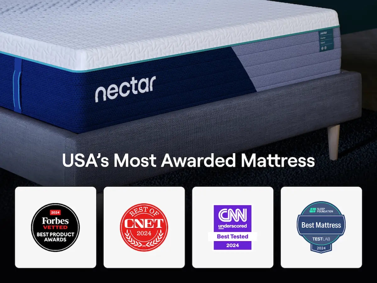 Nectar Premier Hybrid 5.1 White Queen Mattress