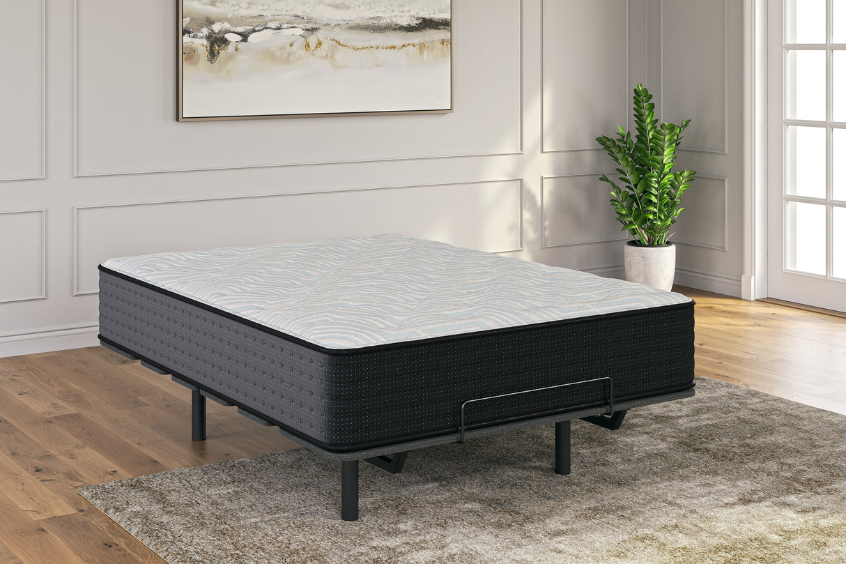 Palisades Gray/Blue Firm Queen Mattress