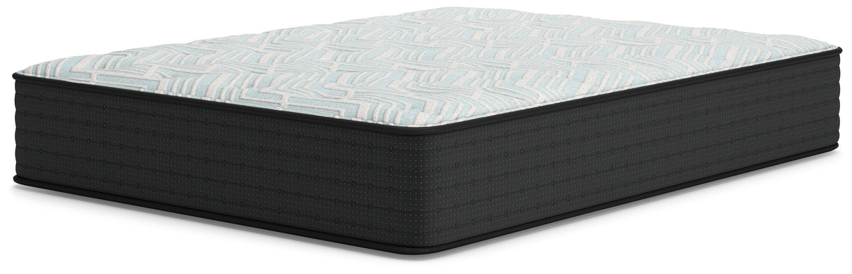 Palisades Gray/Blue Plush Full Mattress