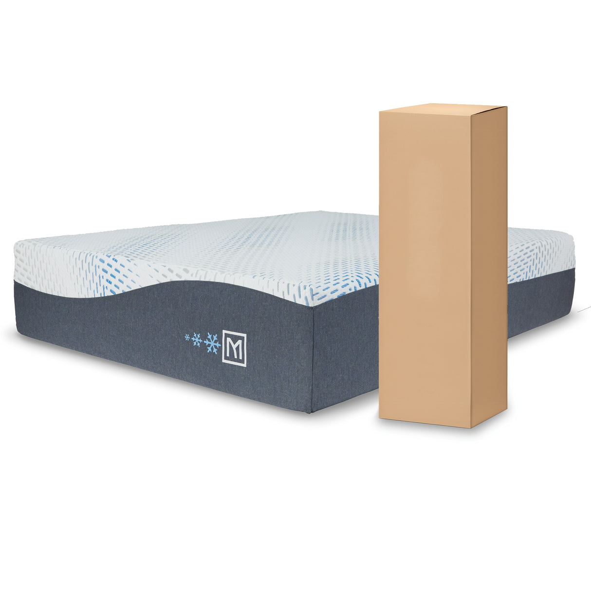 Millennium White Luxury Gel Memory Foam Queen Mattress