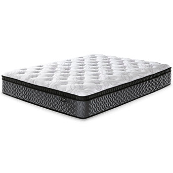 12 White Inch Pocketed Hybrid Queen Mattress