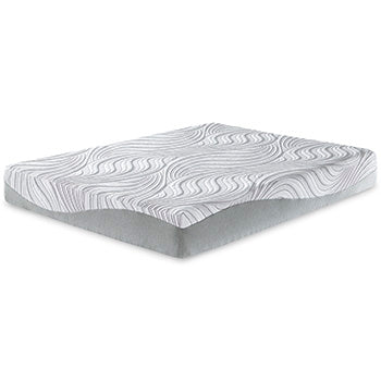 10 White Inch Memory Foam Queen Mattress