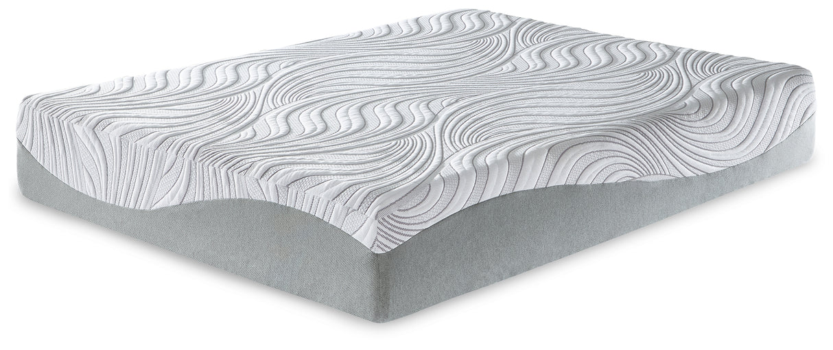 12 White Inch Memory Foam Queen Mattress
