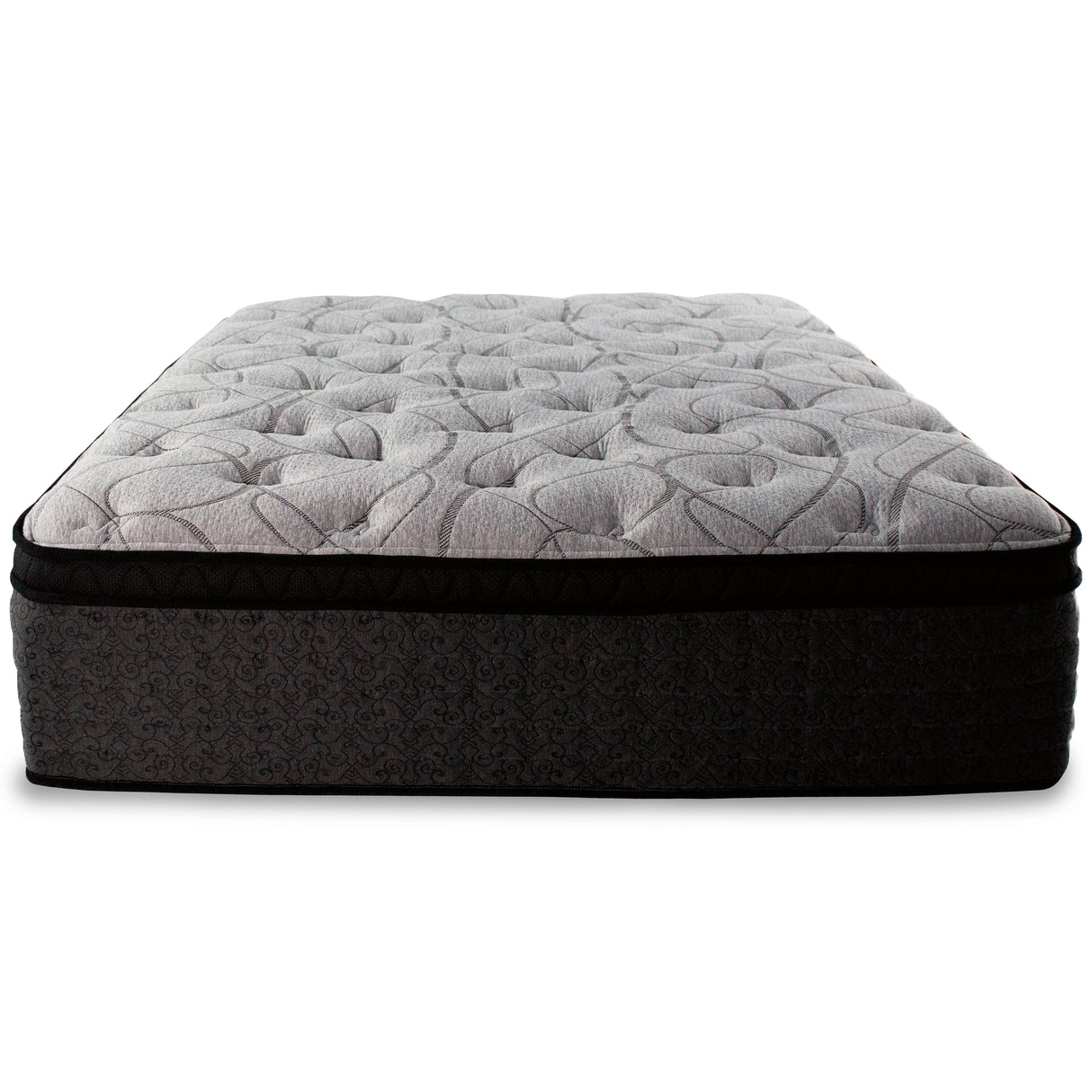 Rac Light Gray Eurotop Queen Mattress