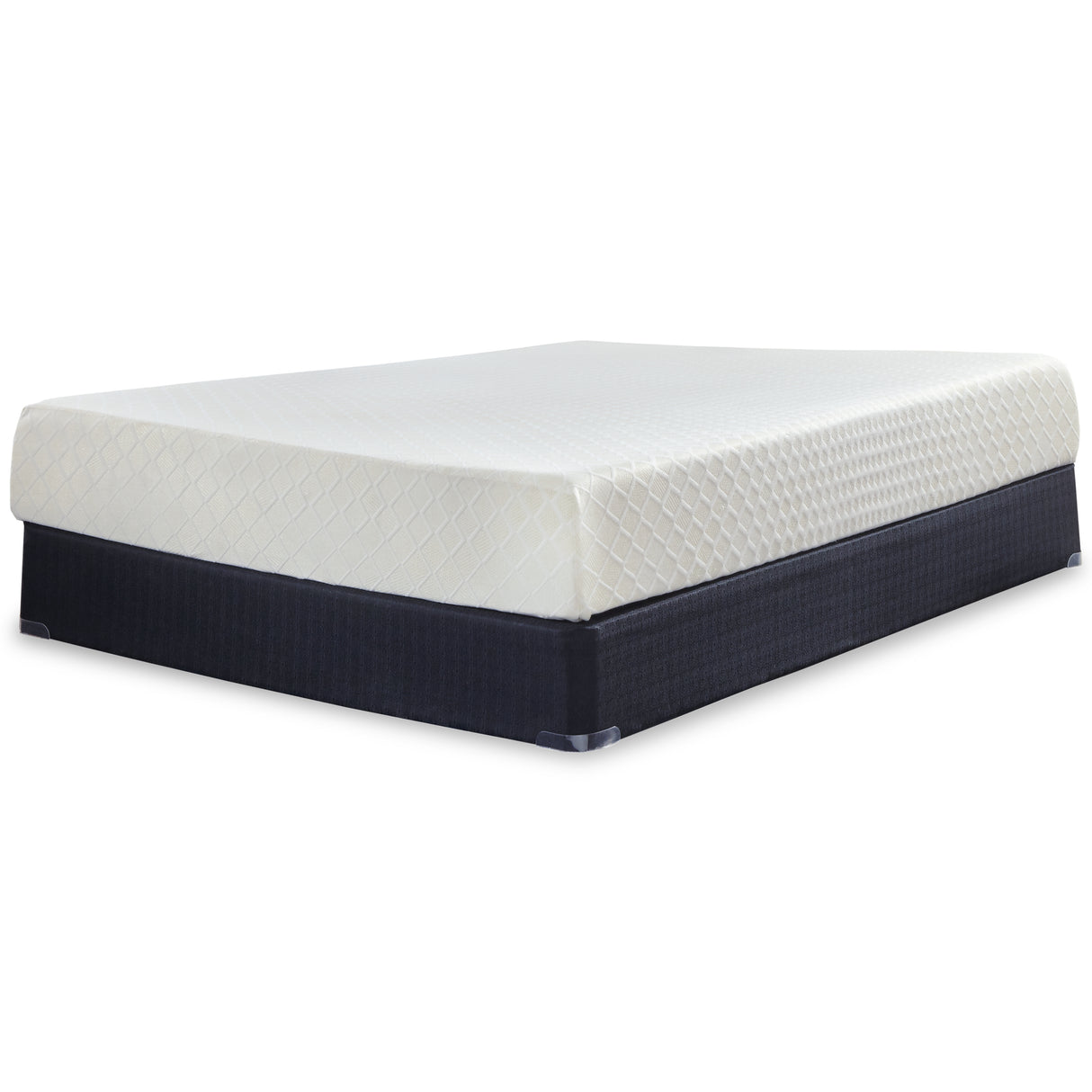 10 White Inch Chime Memory Foam Twin Mattress In A Box