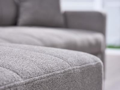 Mocca Sectional Extra Chaise Part (Dupont Gray) 1 Piece