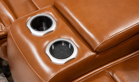 Healy Pier Power Reclining Loveseat with Console