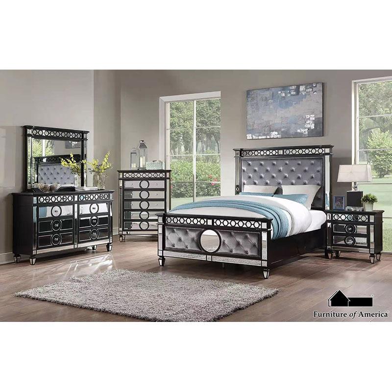 NX7134GY-Q-5PC-2NS Gray Bedroom