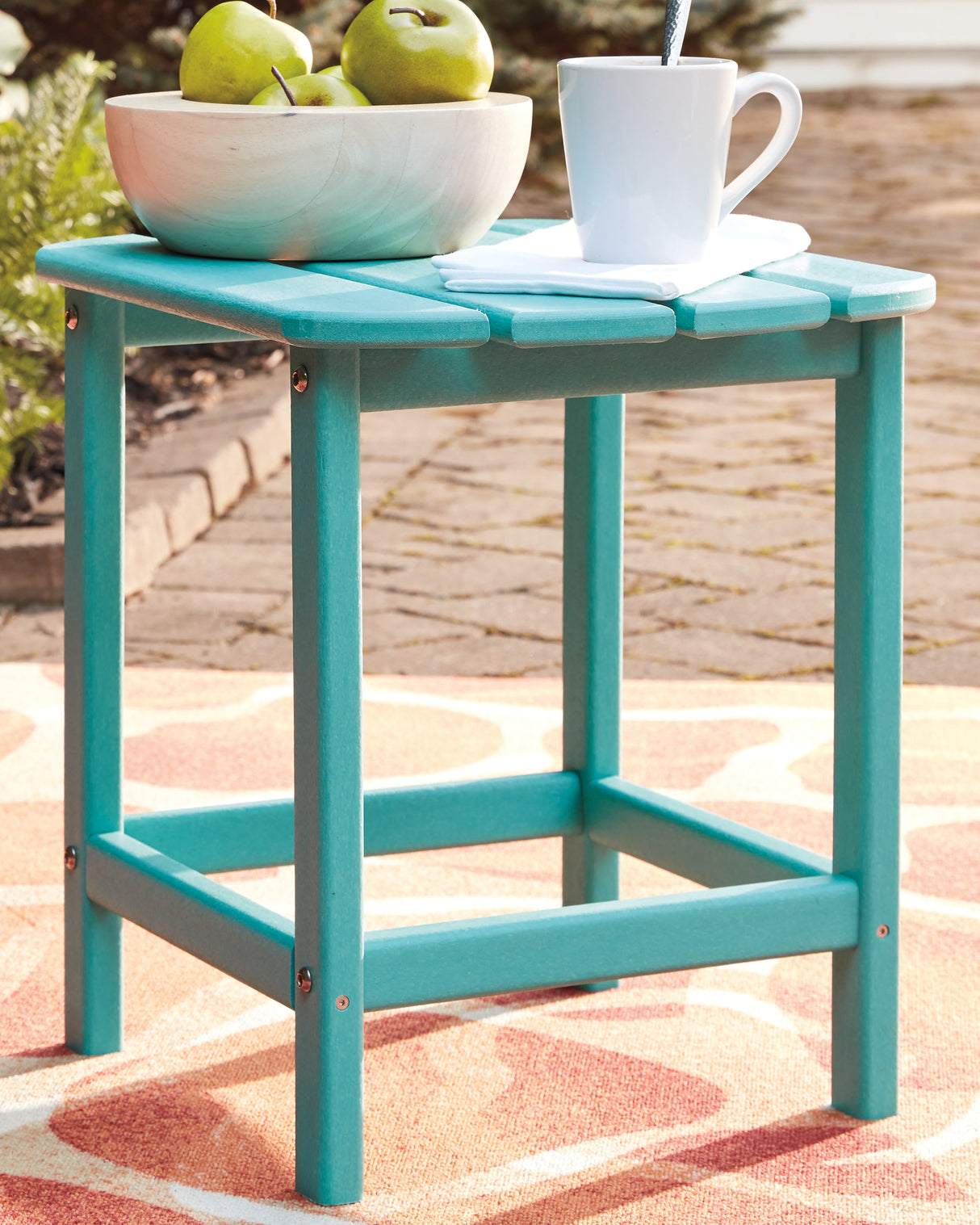 Sundown Turquoise Treasure End Table