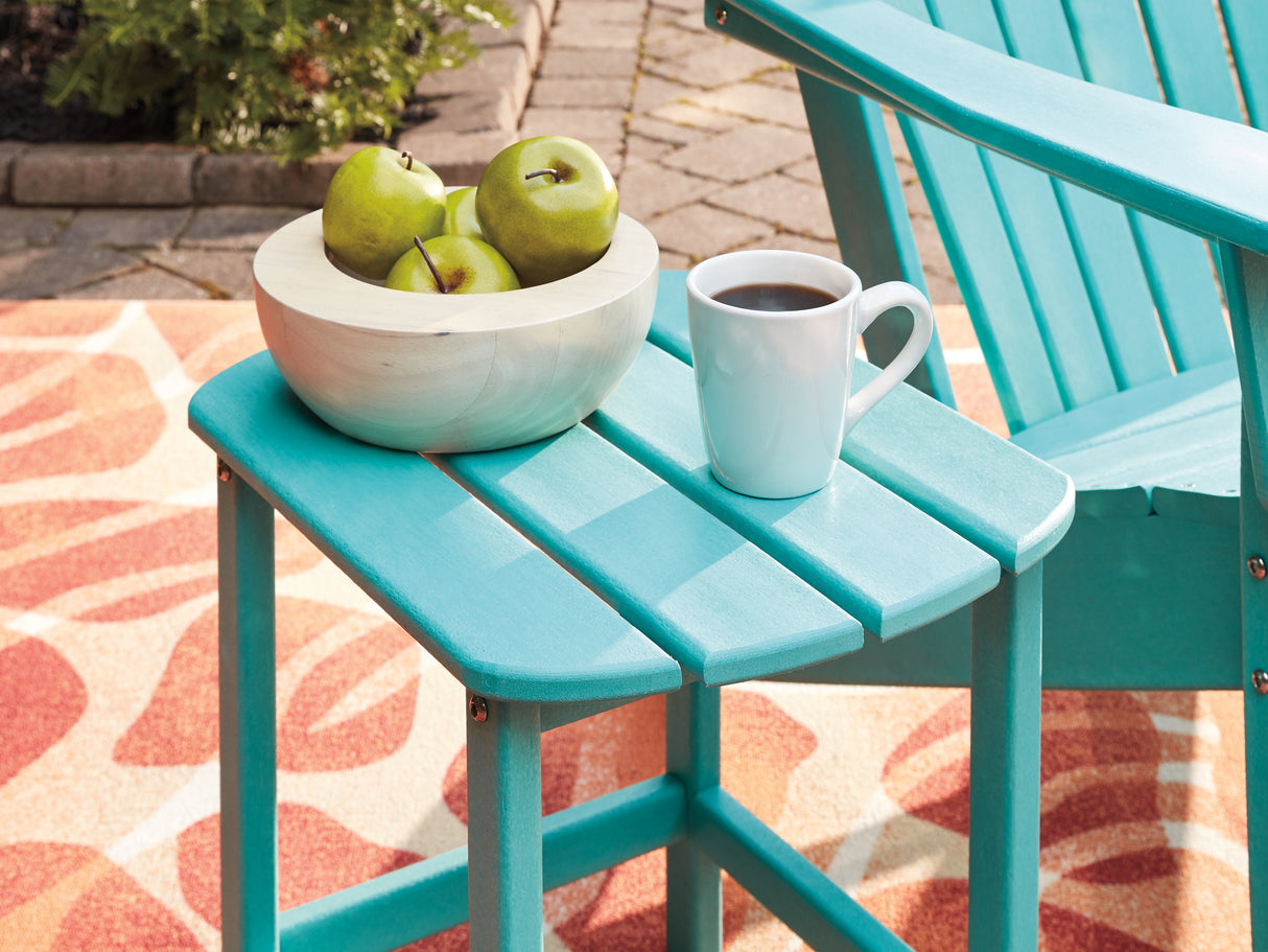 Sundown Turquoise Treasure End Table