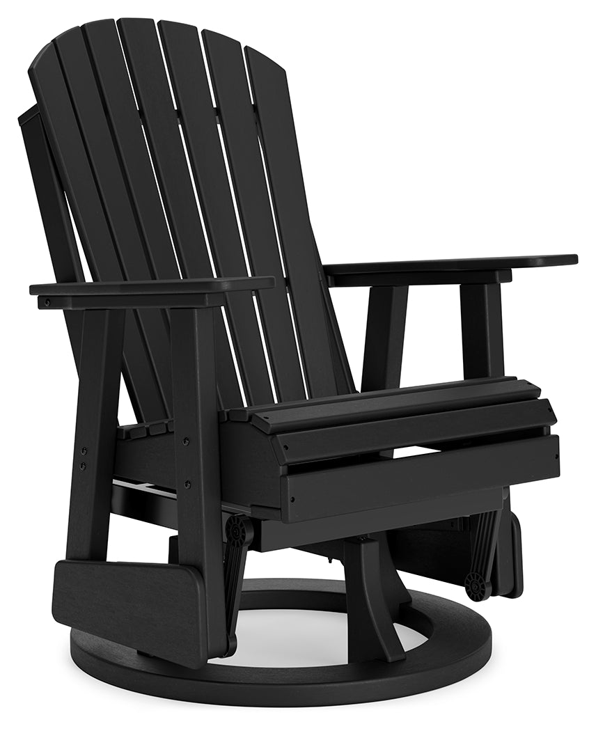Hyland Black Wave Outdoor Glider Chair